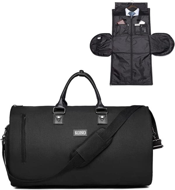 TRAVEL SUIT DUFFEL BAG Svört fyrir karla og konur - Image 11