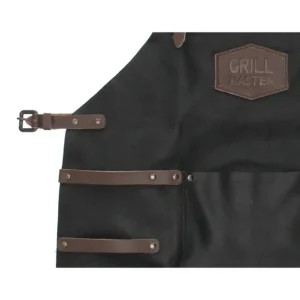 Ertu klár í sumarið,grillsvuntan fyrir hann eða hana Með þessari svuntu frá vörumerkinu Hide & Stitches ljómar þú á bak við grillið! Þessi svunta er tilvalin vegna þess að framan á henni er vasi sem hægt að setja nokkra lausa hluti og ólar fyrir áhöld sem gott er að hafa við höndina.Hægt er að stilla svuntuna um hálsinn og mitti eftir þínum þörfum. Er þessi nú þegar á óskalistanum þínum?