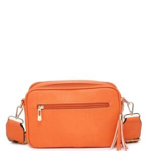 MODA Axlar taska Brún ,með breiðri ól. Stærð H 15 cm Br 23 cm Þ 8 cm