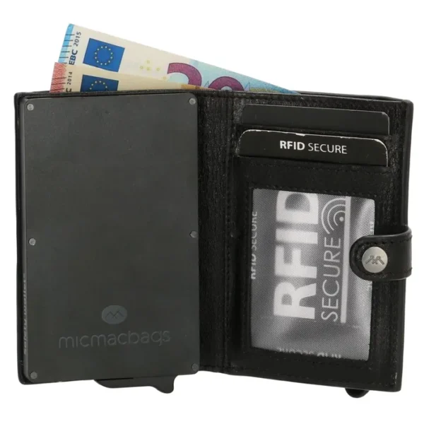 Micmacbags Porto RFDI Safety Wallet Svart