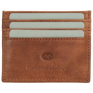 Micmacbags Kreditkorta hulstur RFID Brúnt