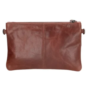 Micmacbags leður taska með stuttri og langri ól.