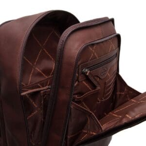 Chesterfield Detroit Leðurbakpoki Fyrir 14″ Fartölvu