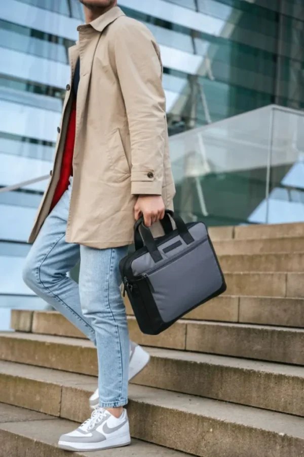 Chesterfield Fusion Narvik 14" Tölvutaska Ljósgrá