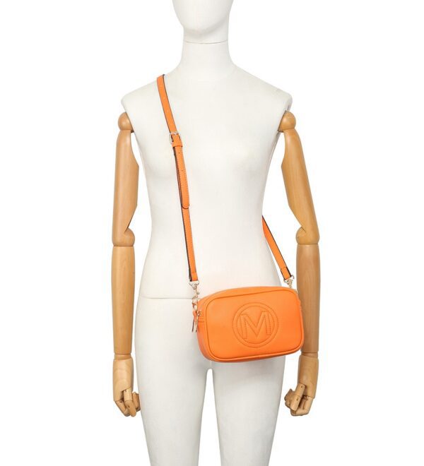 Moda Handbag Crossbody Orange - Image 3