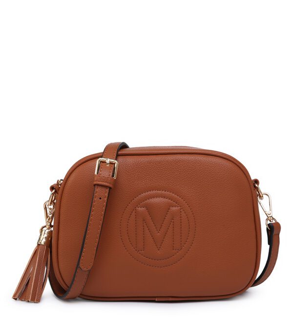 Moda Handbag Crossbody Bag Brún