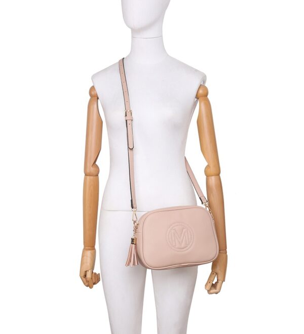 Moda Handbag Crossbody Bag Rose - Image 3