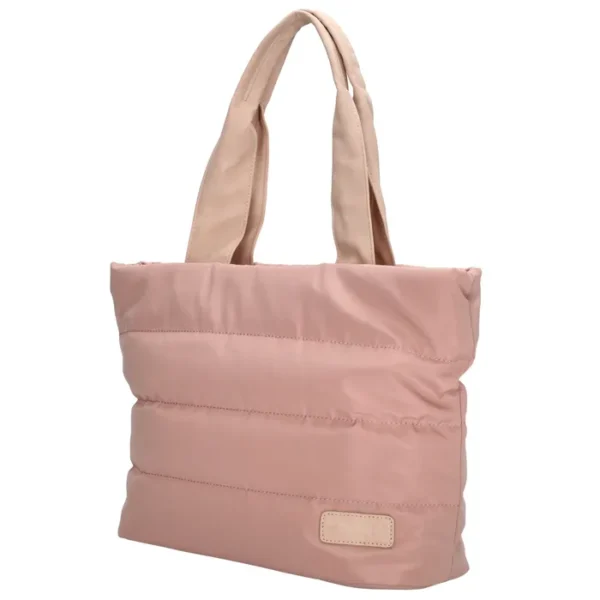 Zebra Trends Elske puffy handtaska M Old Pink - Image 3