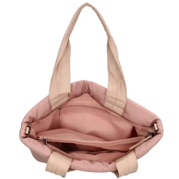 Zebra Trends Elske puffy handtaska M Old Pink - Image 5