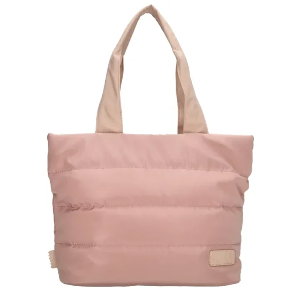 Zebra Trends Elske puffy handtaska M Old Pink - Image 7