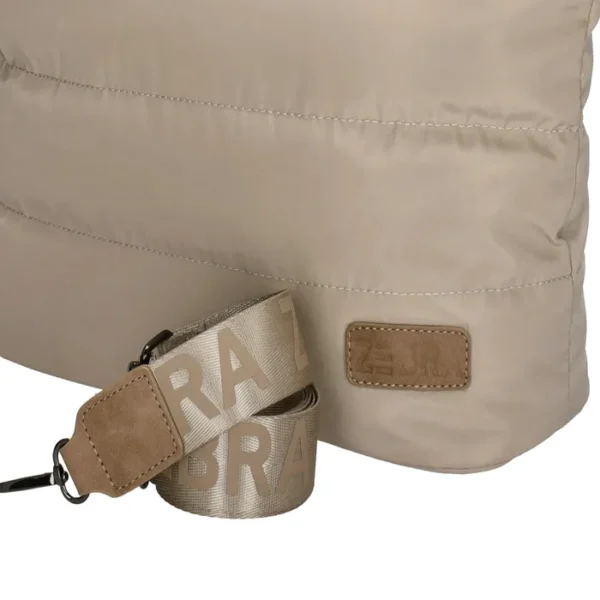 Zebra Trends Elske puffy handtaska M Taupe - Image 9