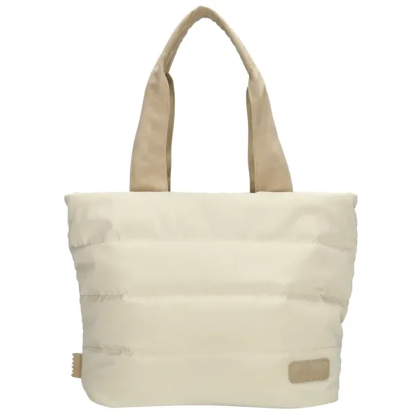 Zebra Trends Elske puffy handtaska M Cream - Image 9