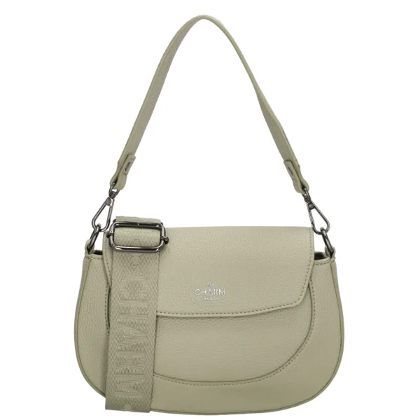 Charm London Montmartre crossbody taska Ljósgræn