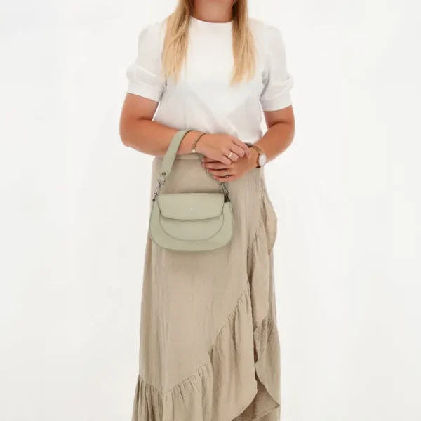 Charm London Montmartre crossbody taska Ljósgræn - Image 2