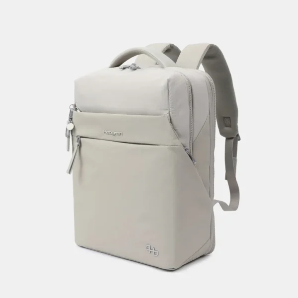 Hedgren TABI  Ferðabakpoki Cream Grár 15.6"+RFID+Regnhlíf - Image 2