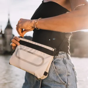 Hedgren Ichi S Crossover RFID Coated Vaporous Grey