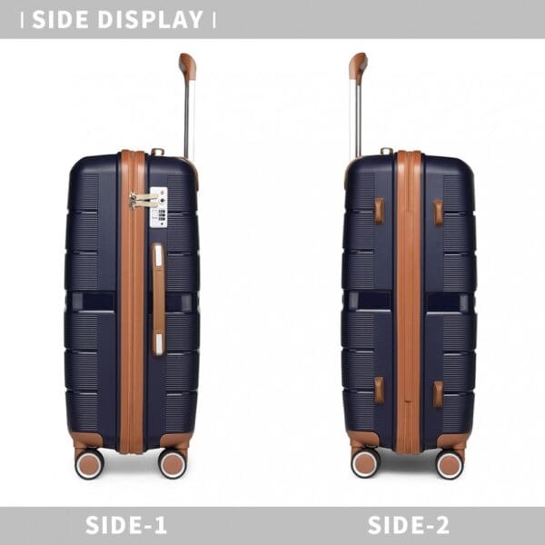 Ferðataska  BRITISH TRAVELLER 76cm Blá 28" - Image 9