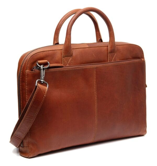 The Chesterfield Tilbury 14″ Tölvutaska Coníak - Image 8