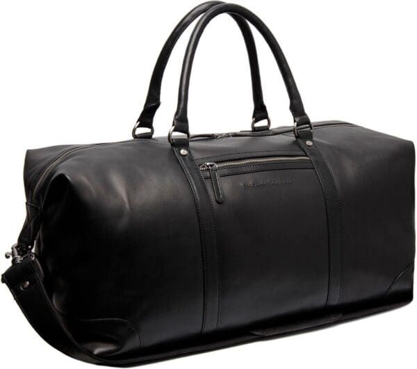 The Chesterfield Brand Leðurferðataska Cavoli Svört 15" Tölvuhólf
