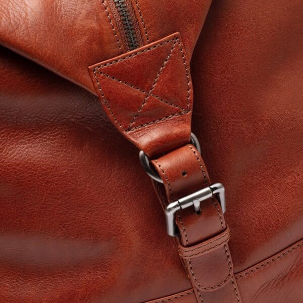 The Chesterfield Brand Leðurferðataska Cavoli Coníak 15" Tölvuhólf - Image 7