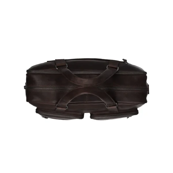 The Chesterfield  Misha 17″ Tölvutaska Brún - Image 7