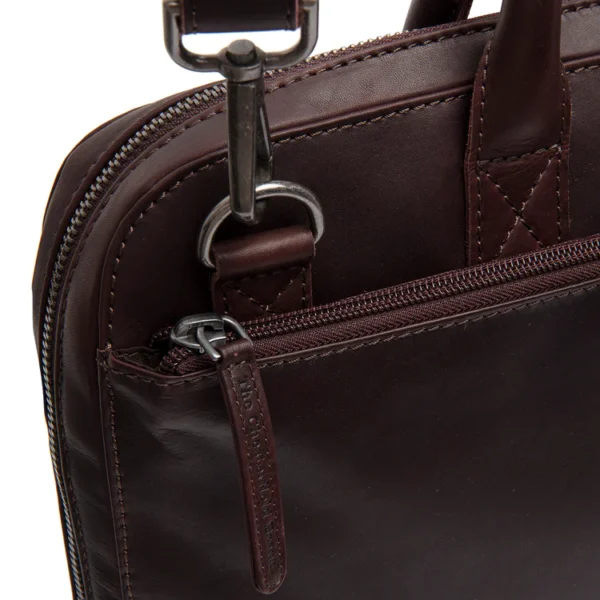 The Chesterfield Tilbury 14″ Tölvutaska Brún - Image 6