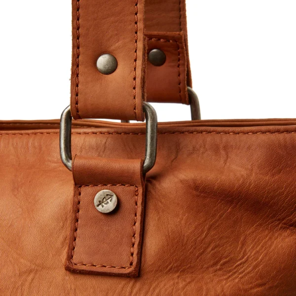 The Chesterfield  Rome Coníaks 14" Fartölvuhólf - Image 6