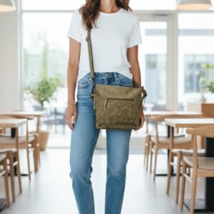 Ella Vegan Taska Græn
