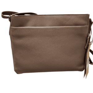Dernier Axlartaska Leður Taupe
