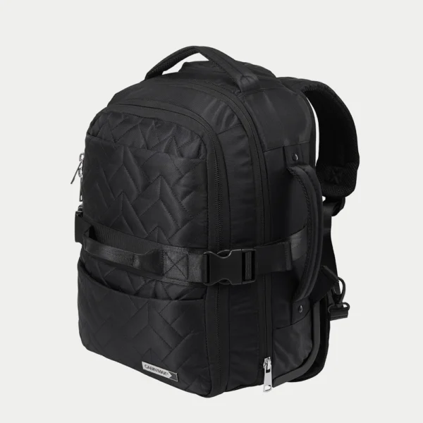 Evos Stækanleg Hybrid Bakpoki Svartur á hjólum  40x30x20 / 40x30x15 cm - Image 7