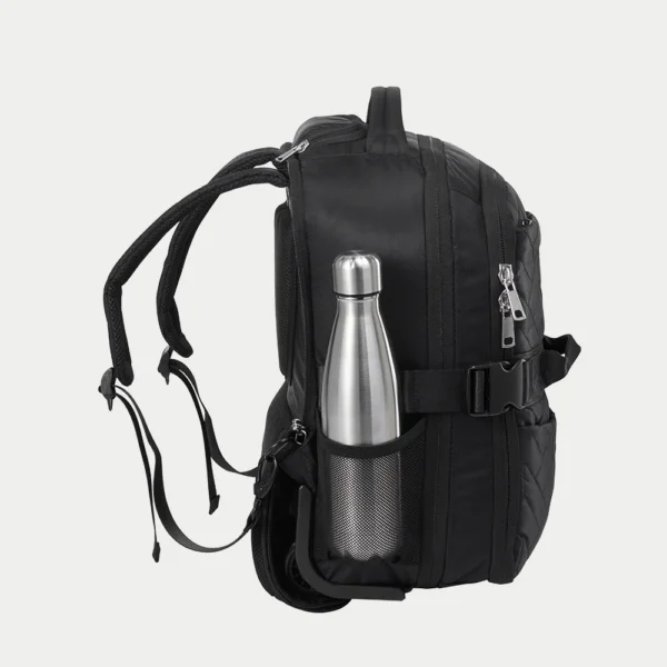 Evos Stækanleg Hybrid Bakpoki Svartur á hjólum  40x30x20 / 40x30x15 cm - Image 5