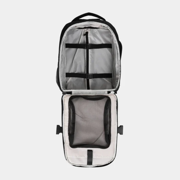 Evos Stækanleg Hybrid Bakpoki Svartur á hjólum  40x30x20 / 40x30x15 cm - Image 3