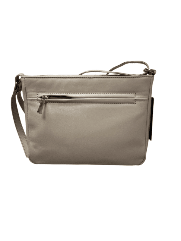 PAVINI Leðurtaska Beige - Image 3