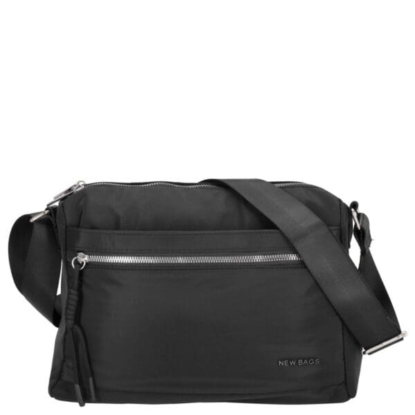 NEW BAGS Axlartaska Svört