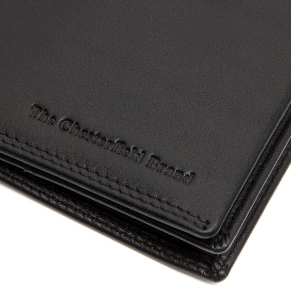 The Chesterfield Leðurveski Vincent Svart RFID vörn - Image 5