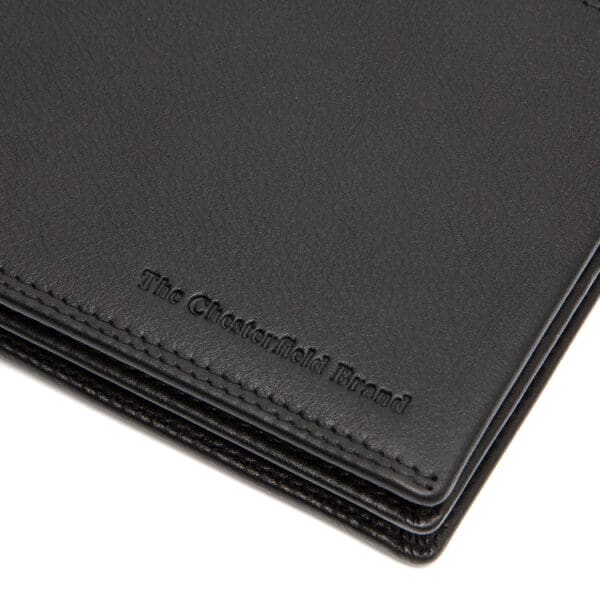 Chesterfield Leðurveski Stephens Svart RFID Vörn - Image 7