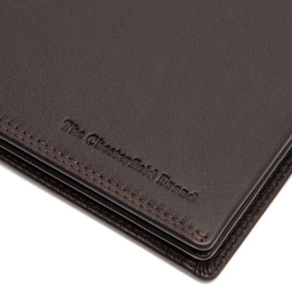 Chesterfield Leðurveski Stephens Brúnt RFID Vörn - Image 4