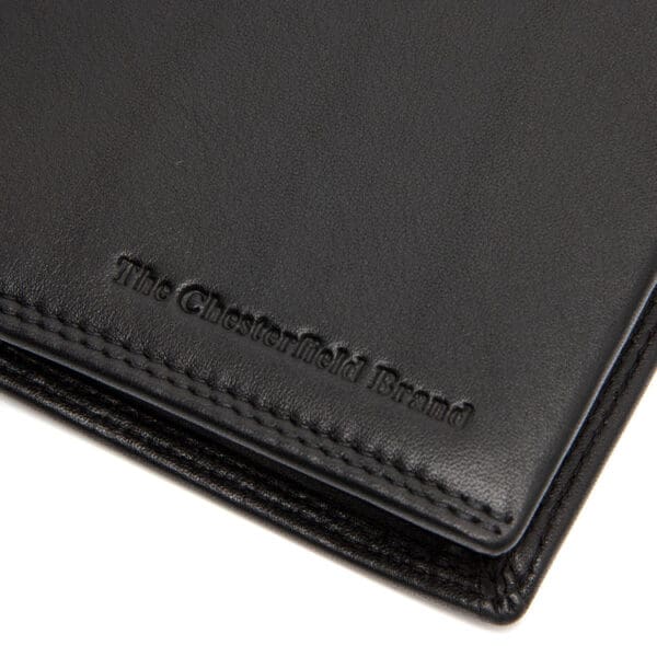 The Chesterfield Leðurveski Hanson Svart RFID vörn - Image 5