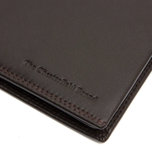 The Chesterfield Leðurveski Hanson Brúnt RFID vörn - Image 5