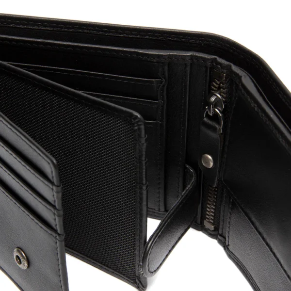 Chesterfield Leður seðlaveski Hendrick  Svart RFID Vörn - Image 3