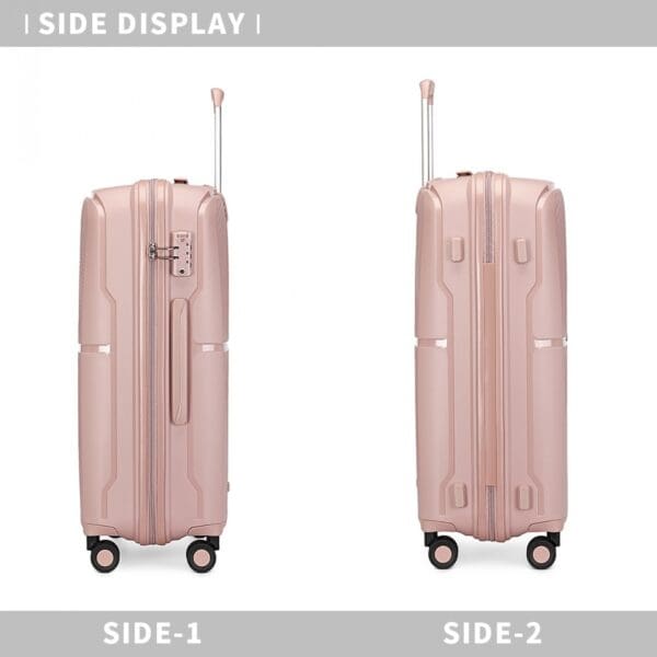 British Traveller Hörð PP og TSA-lás 28" Nude - Image 12