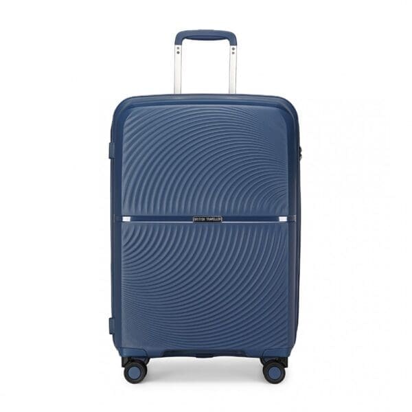 British Traveller Hörð PP og TSA-lás 28" Blá
