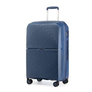 British Traveller Hörð PP og TSA-lás 24" Blá