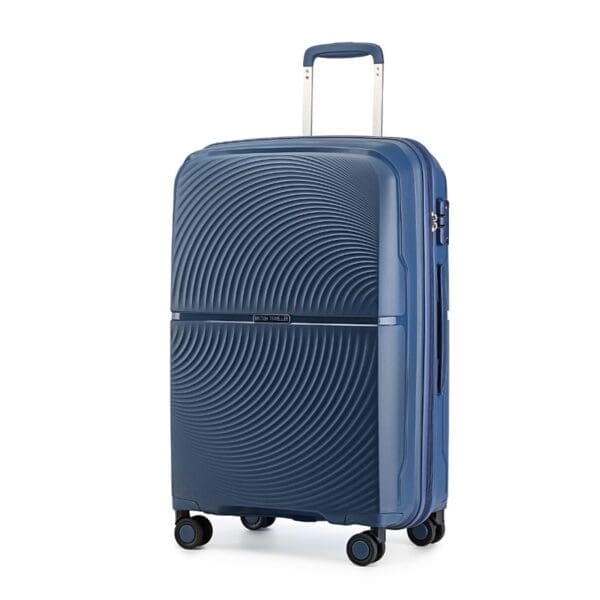 British Traveller Hörð PP og TSA-lás 20" Blá