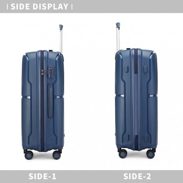 British Traveller Hörð PP og TSA-lás 28" Blá - Image 9