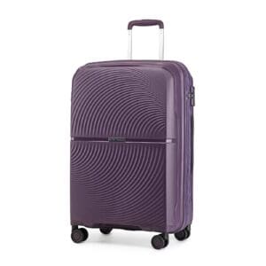 British Traveller Hörð PP og TSA-lás 20" Fjólublá