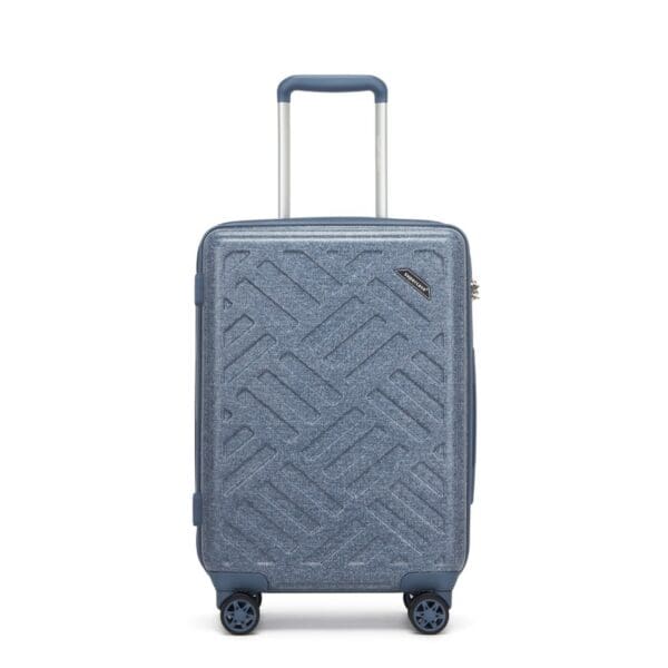 Supercase  Glæsileg 20" Handfarangurstaska Denim Blá - Image 11