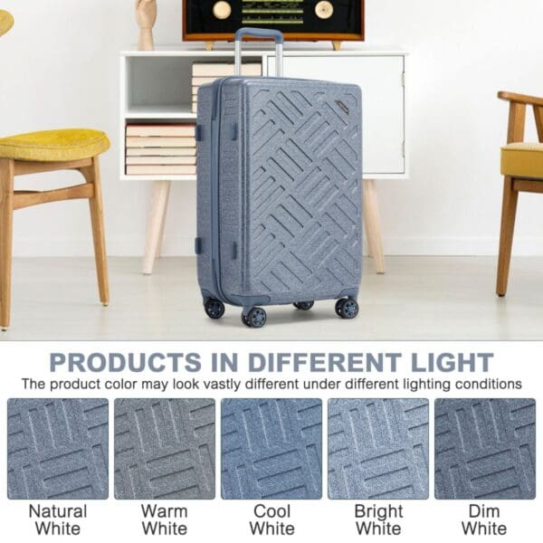 Supercase  Glæsileg 24"  Denim Blá - Image 10