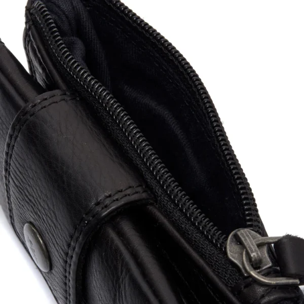 Chesterfield Leðurveski Mavona  Svart RFID Vörn - Image 3