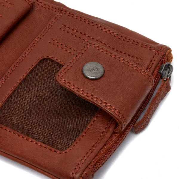 Chesterfield Leðurveski Mavona  Brúnt RFID Vörn - Image 2